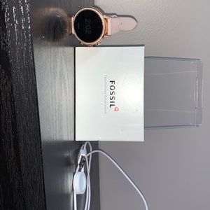 A Fossil Touchscreen Smartwatch.